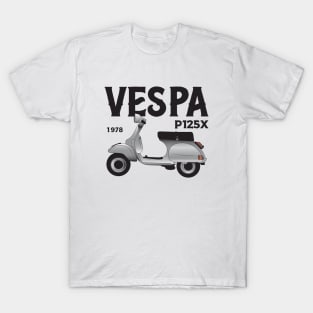 1978 Vespa P125X T-Shirt